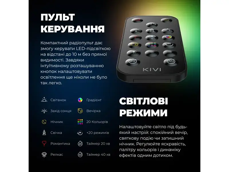 Настінне кріплення Kivi AlumiGlow TV Mount - фото 12