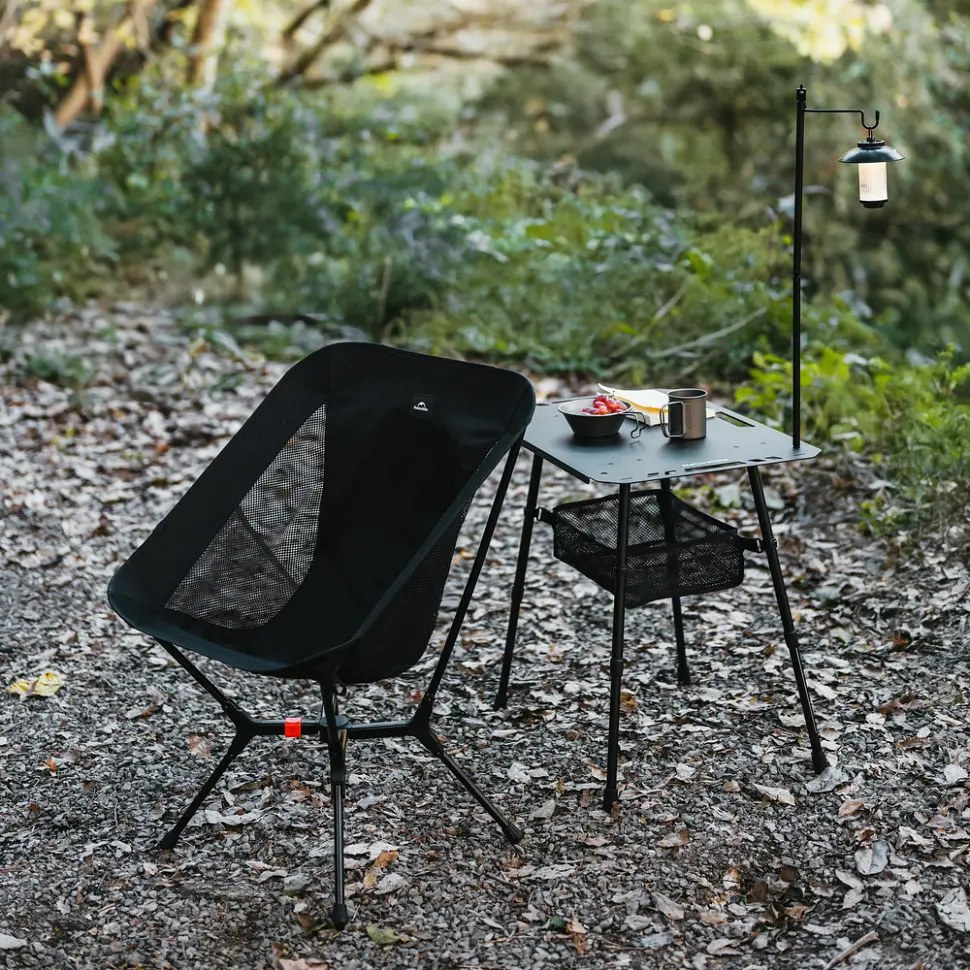 Стілець складаний ультралегкий Naturehike CNK2550JJ013 Yamami YL01 сірий - фото 10