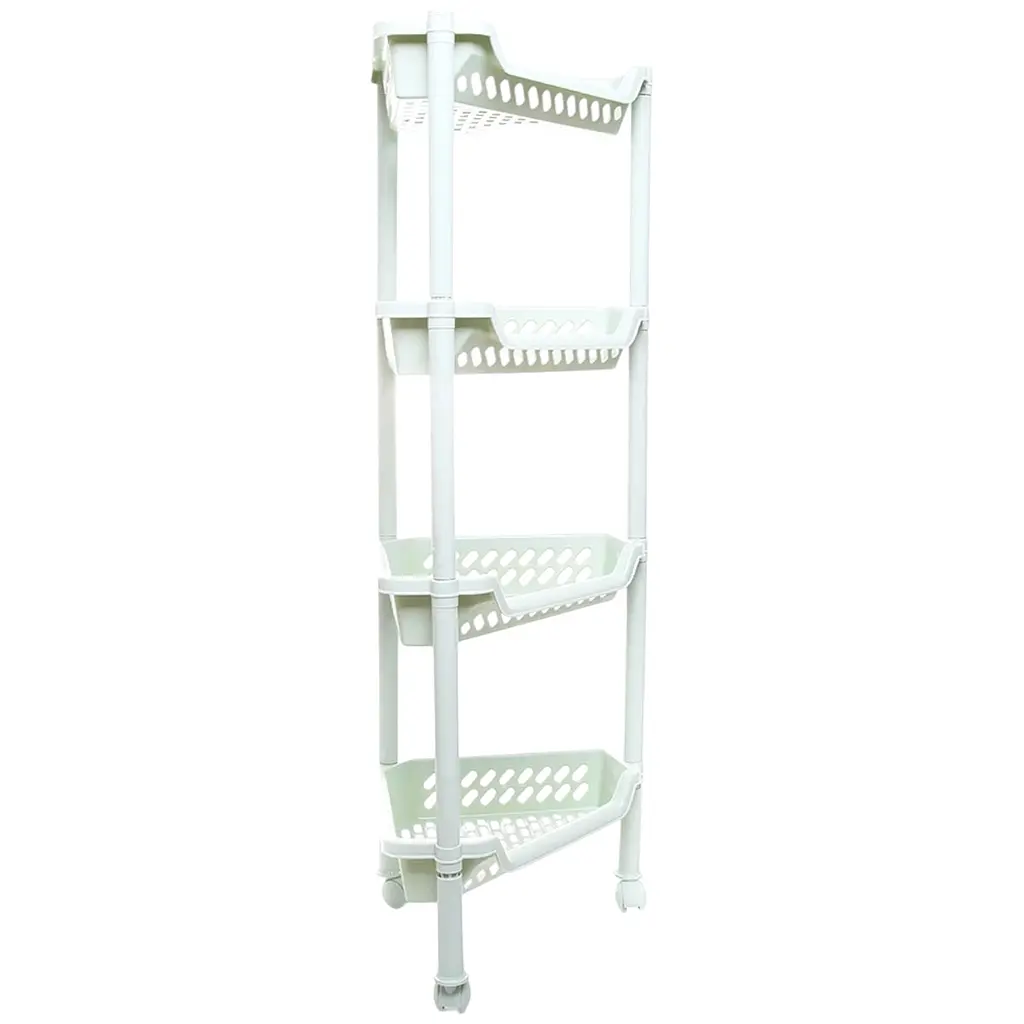 Етажерка Plast Team кутова на колесах (1253) - фото 2