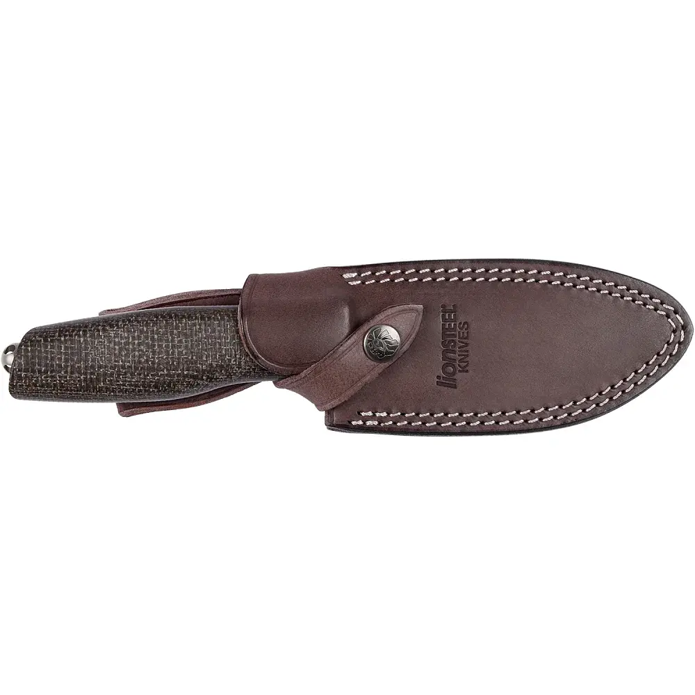 Ніж Lionsteel Acha M390 Micarta Green - фото 4