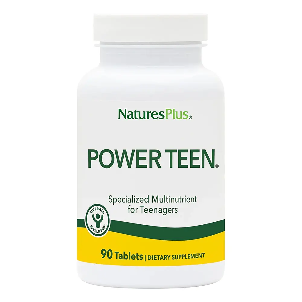 Вітаміни та мінерали Natures Plus Power Teen, 90 вегатаблеток