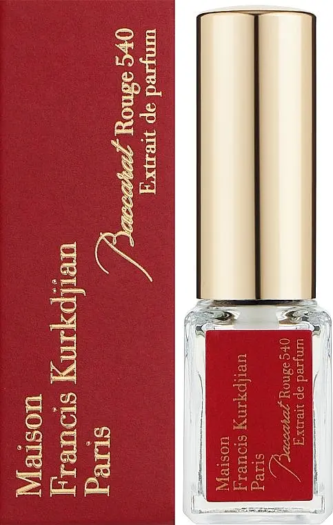 Оригінал Мініатюра Maison Francis Kurkdjian Baccarat Rouge 540 Extract 5 мл Екстракт - фото 2