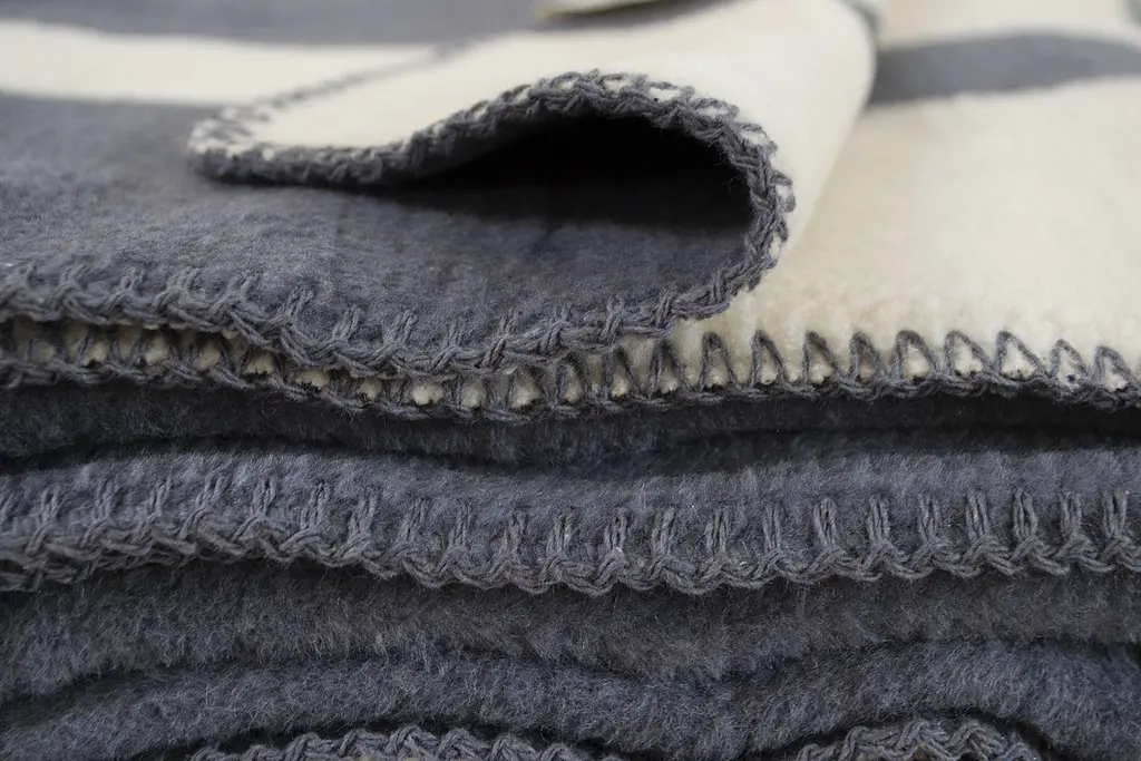 Плед Lotus Home - Infinity Stripe серый 200x220 - фото 4