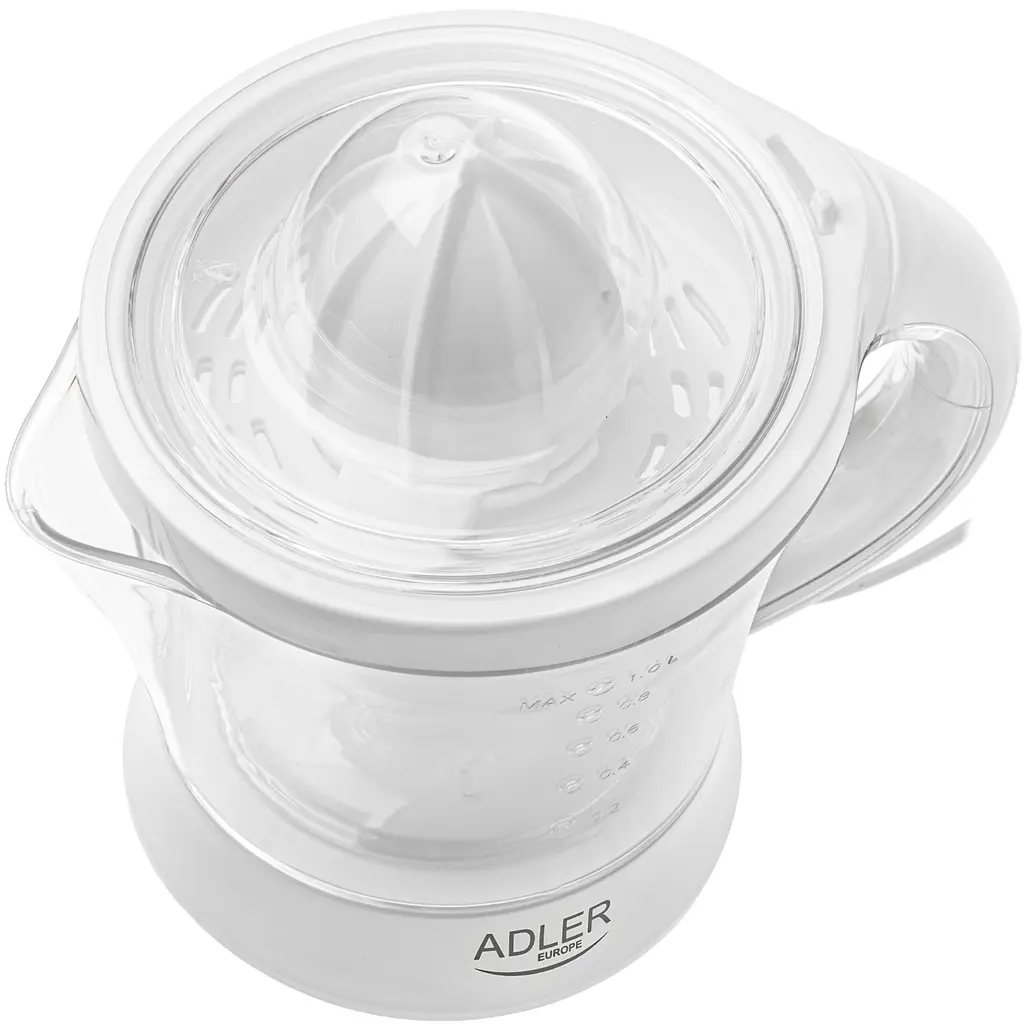 Соковитискач Adler AD 4014 white для цитрусових/ 60Вт/ 1л/ білий - фото 4