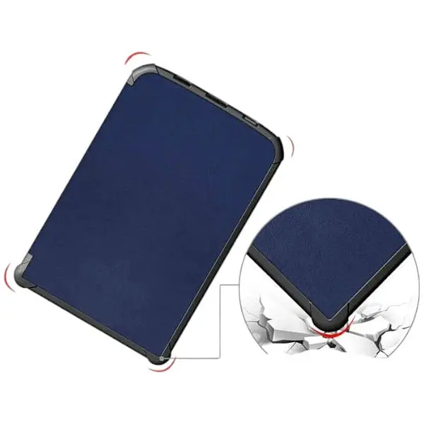 Чехол-книга BeCover Smart Case для Pocketbook 6" 606/616/617/627/628/632 Touch HD 3/632 Plus/632 Aqua/633 Deep Blue (707153) - фото 2