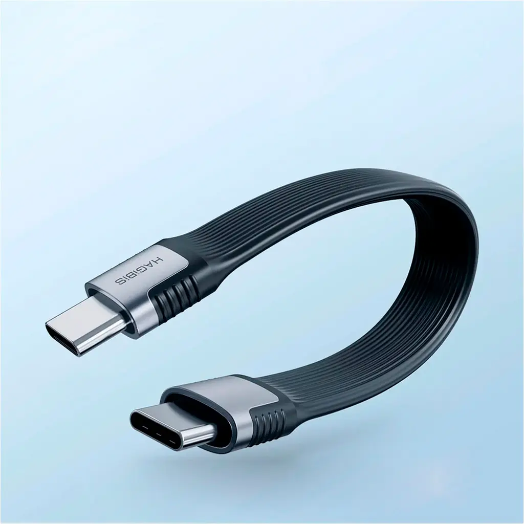 Кабель Hagibis UCD4 USB-C to USB-C 0.10m (B0CJ2NLMHH) [121690] - фото 2