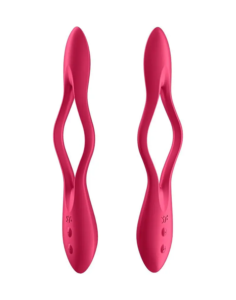 Універсальний гнучкий вібратор для пар Satisfyer Elastic Joy Red - фото 3