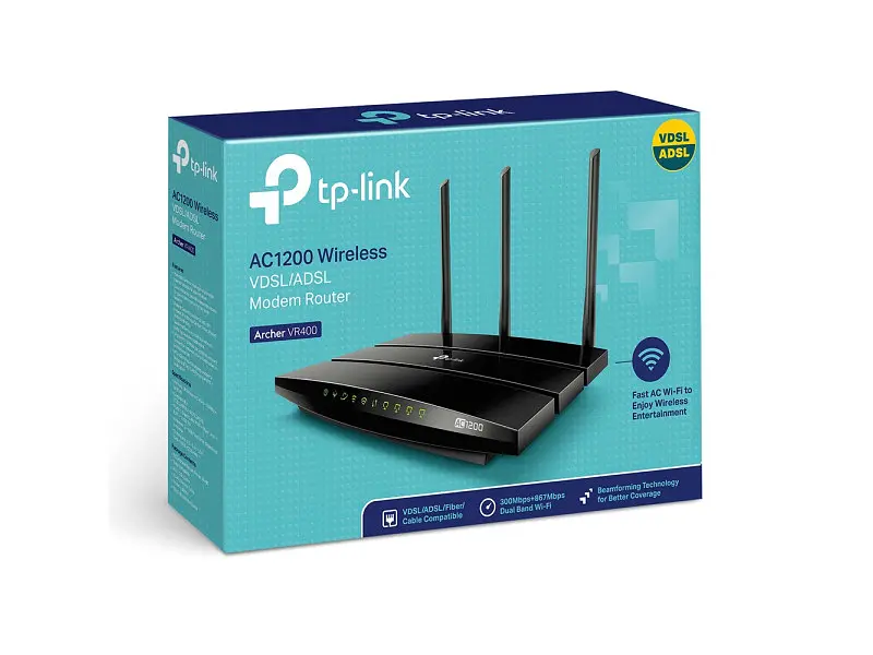 Маршрутизатор (роутер) TP-LINK Archer VR400 - фото 4