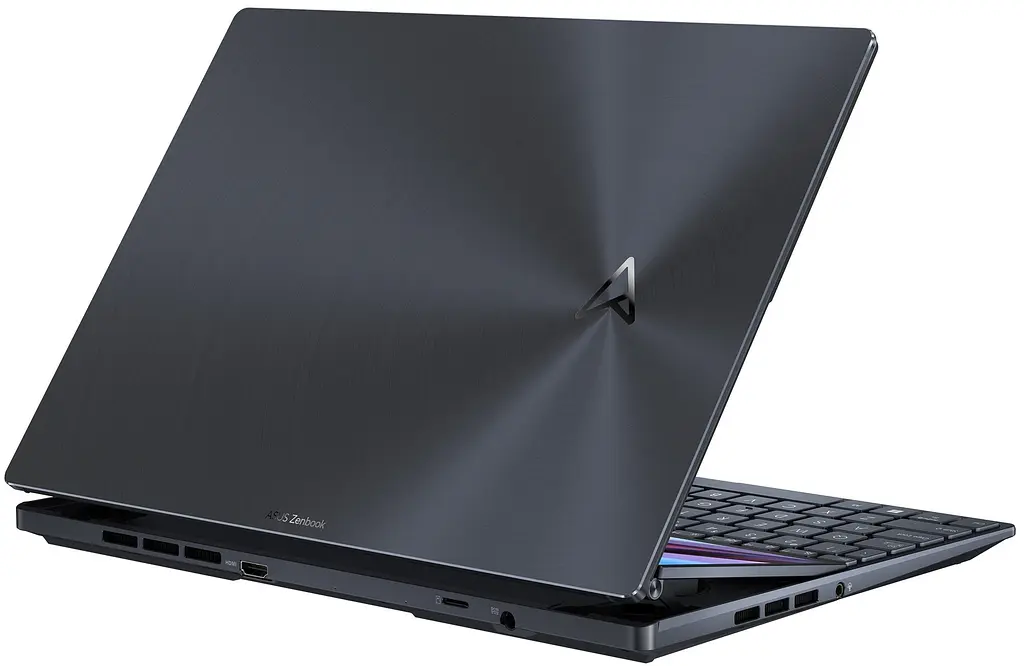 Ноутбук ASUS Zenbook Pro 14 Duo UX8402VV-P1046 14.5' 2.8K OLED, Intel i9-13900H, 32GB, F2TB, NVD4060-8, NoOS, Чорний (90NB1172-M002V0) - фото 8