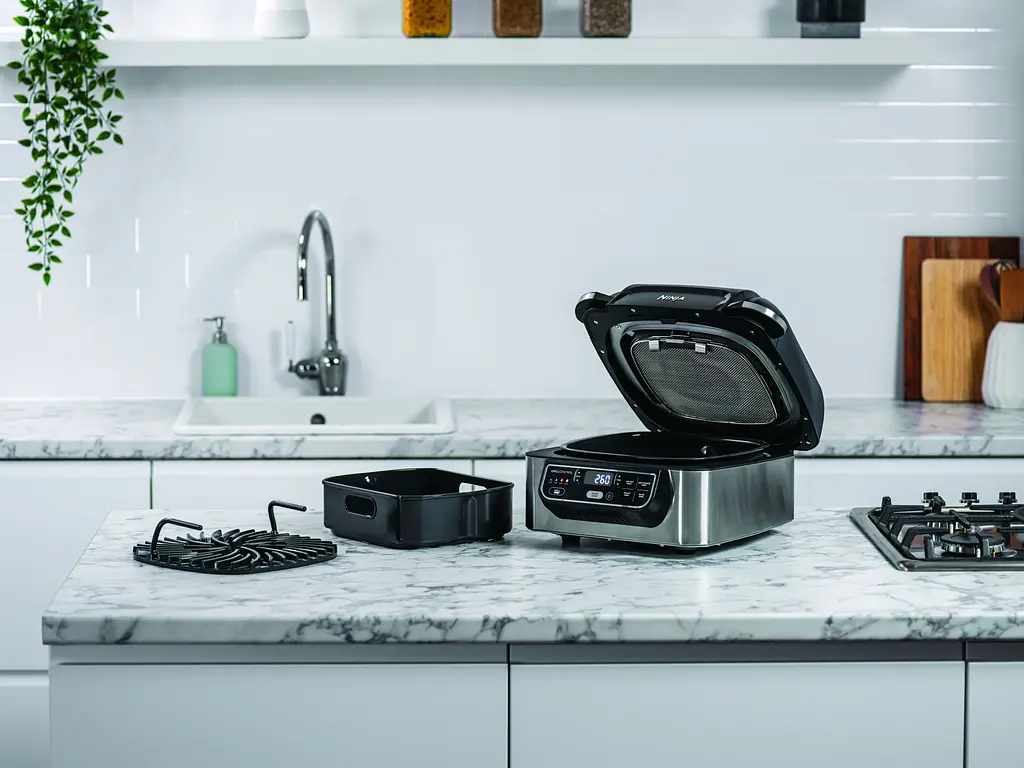 Мультипіч Ninja Foodi Health MultiGrill & Air Fryer чорна (AG301EU) - фото 5