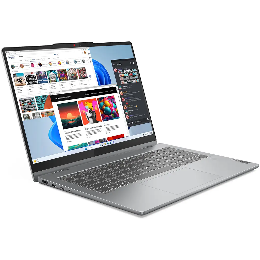 Ноутбук Lenovo IdeaPad 5 2-in-1 14IRH9 i5-13420H la 46GHz,сенсорний,16GB LPDDR5x,1TB,UHD,Без ОС - фото 9