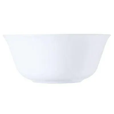 Салатник Luminarc CARINA WHITE круглый стеклокерамика белый d12 см (H3672) - фото 2
