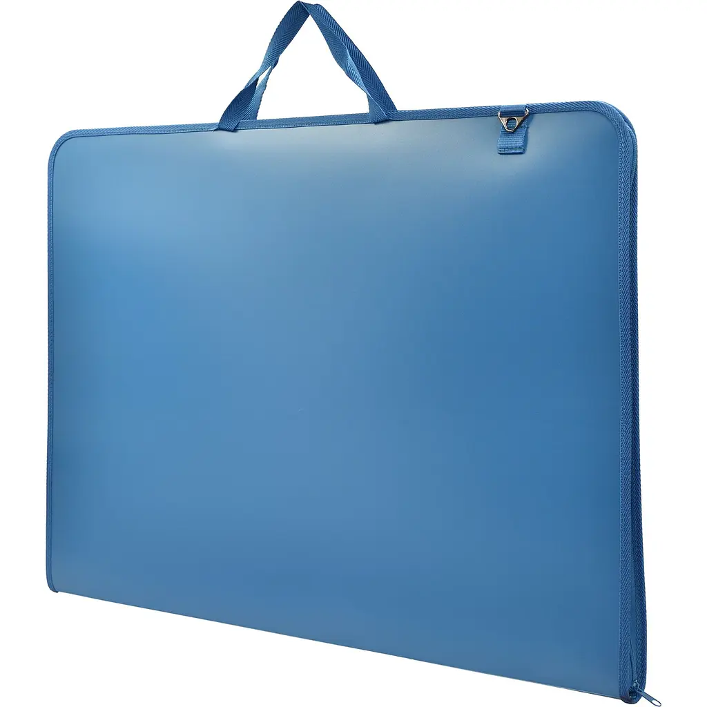 Папка-портфель Santi для эскизов с тканевыми ручками А2 синяя (492285) - фото 2