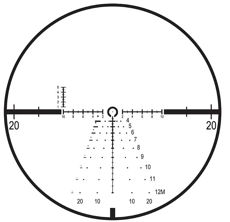 Приціл оптичний LEUPOLD MARK 6 1-6x20 (34mm) M6C1 Illum. FFP 7.62 CMR-W - фото 3