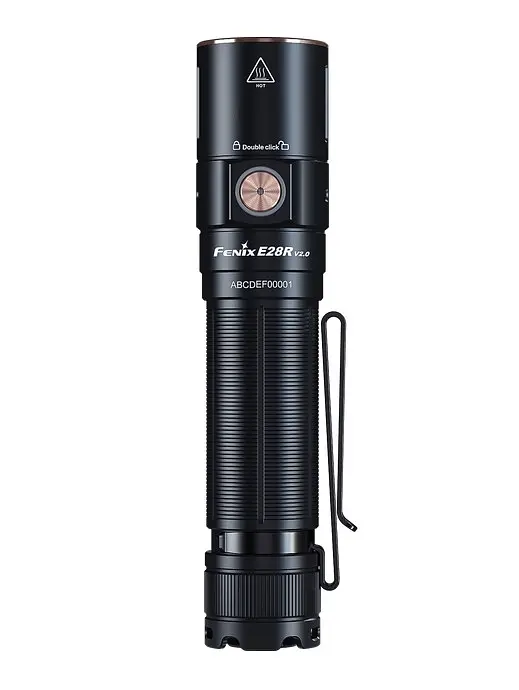 Ручний ліхтарик Fenix E28R V2.0 1700лм Type-C (Чорний) - фото 2