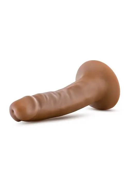Фалоімітатор Blush Dr. Skin 5.5 Inch, 14 см (коричневий) - фото 3