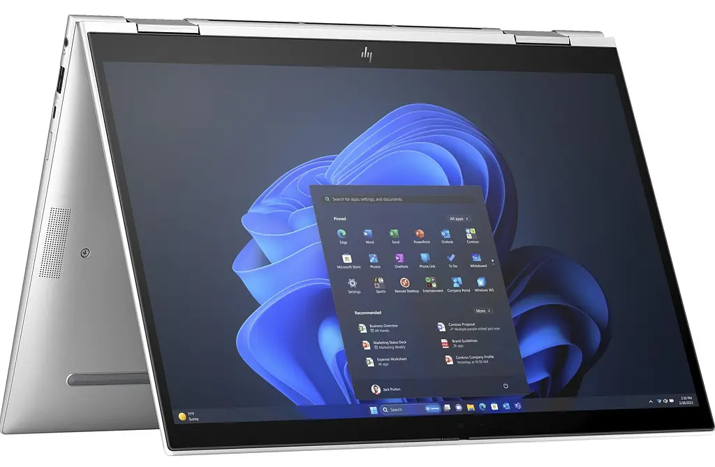 Ноутбук HP EliteBook x360 830-G11 13.3 WUXGA IPS Touch, Intel U5-125U, 16GB, F512GB, UMA, Win11P, сріблястий (8A4U9EA) - фото 3