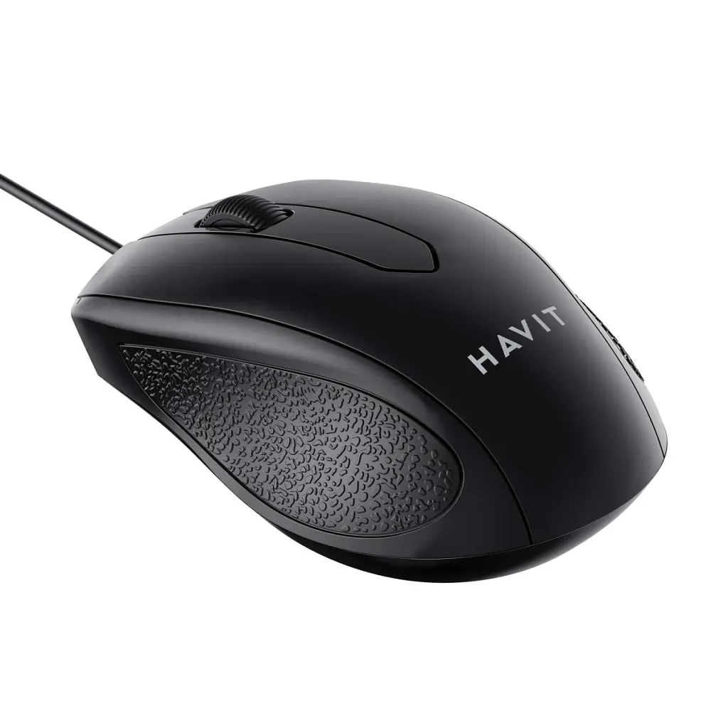 Мишка Havit MS80 USB Black (6939119036607) - фото 5