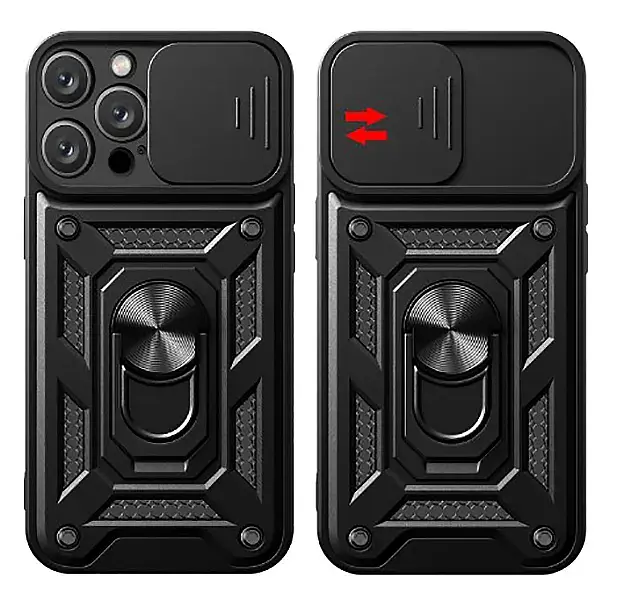 Панель BeCover Military для iPhone 15 Pro Max Black (709955) - фото 2