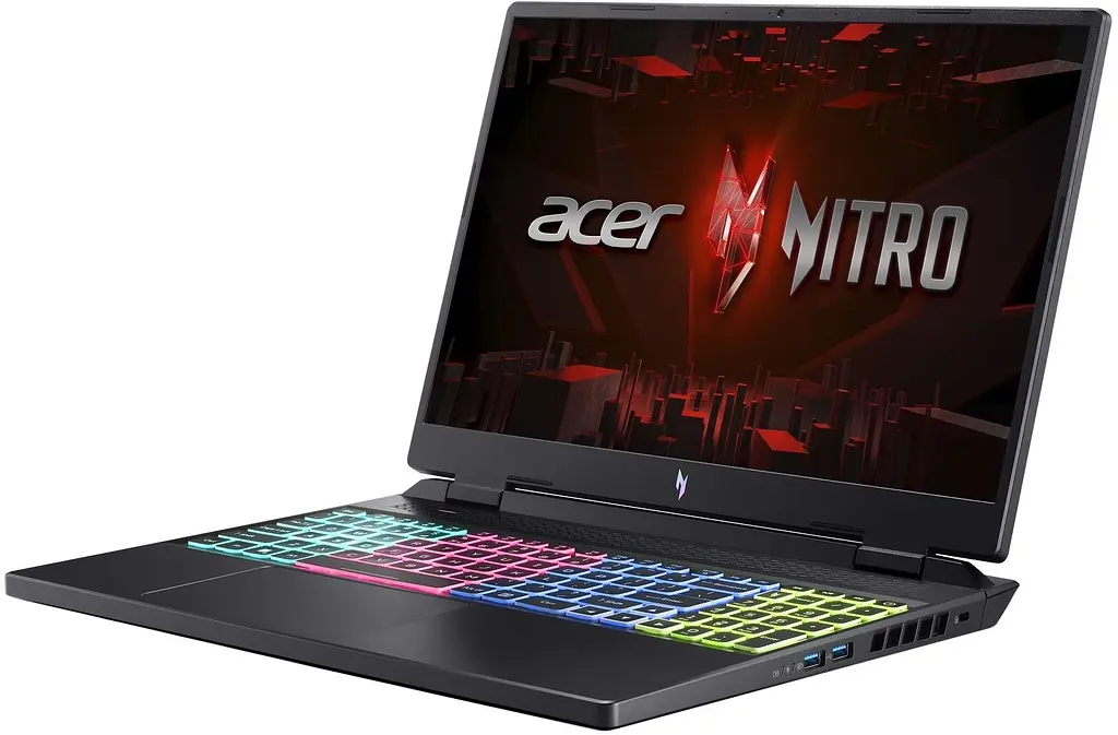 Ноутбук Acer Nitro 16 AN16-41 16' WQXGA IPS, AMD R7-7735HS, 32GB, F1TB, NVD4070-8, Lin, чорний (NH.QKDEU.001) - фото 3