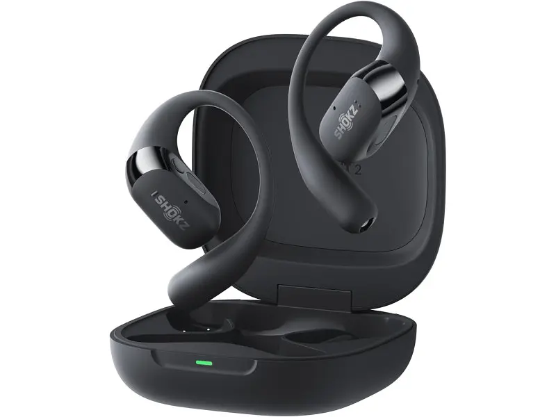 Навушники AfterShokz OpenFit 2+ Black (T921-ST-BK)
