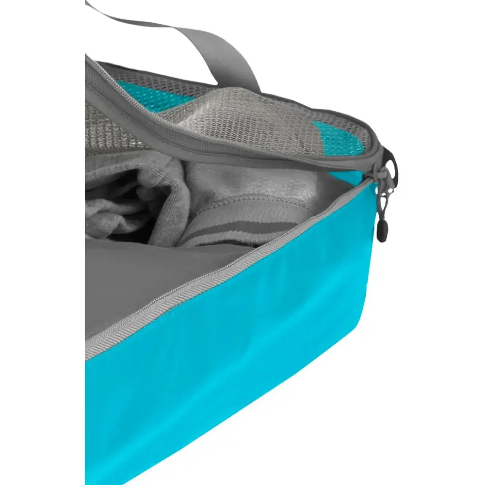 Органайзер для одягу Sea To Summit Ultra-Sil Garment Mesh Bag L 11 Blue atoll - фото 5