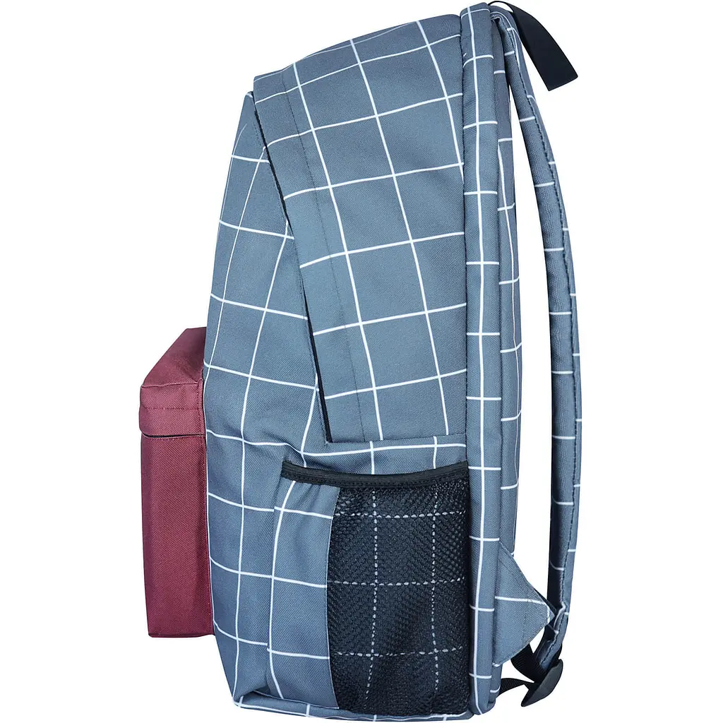 Рюкзак Bagland Stylish 24 л сублімація 1340 сірий/червоний (00518664) - фото 2