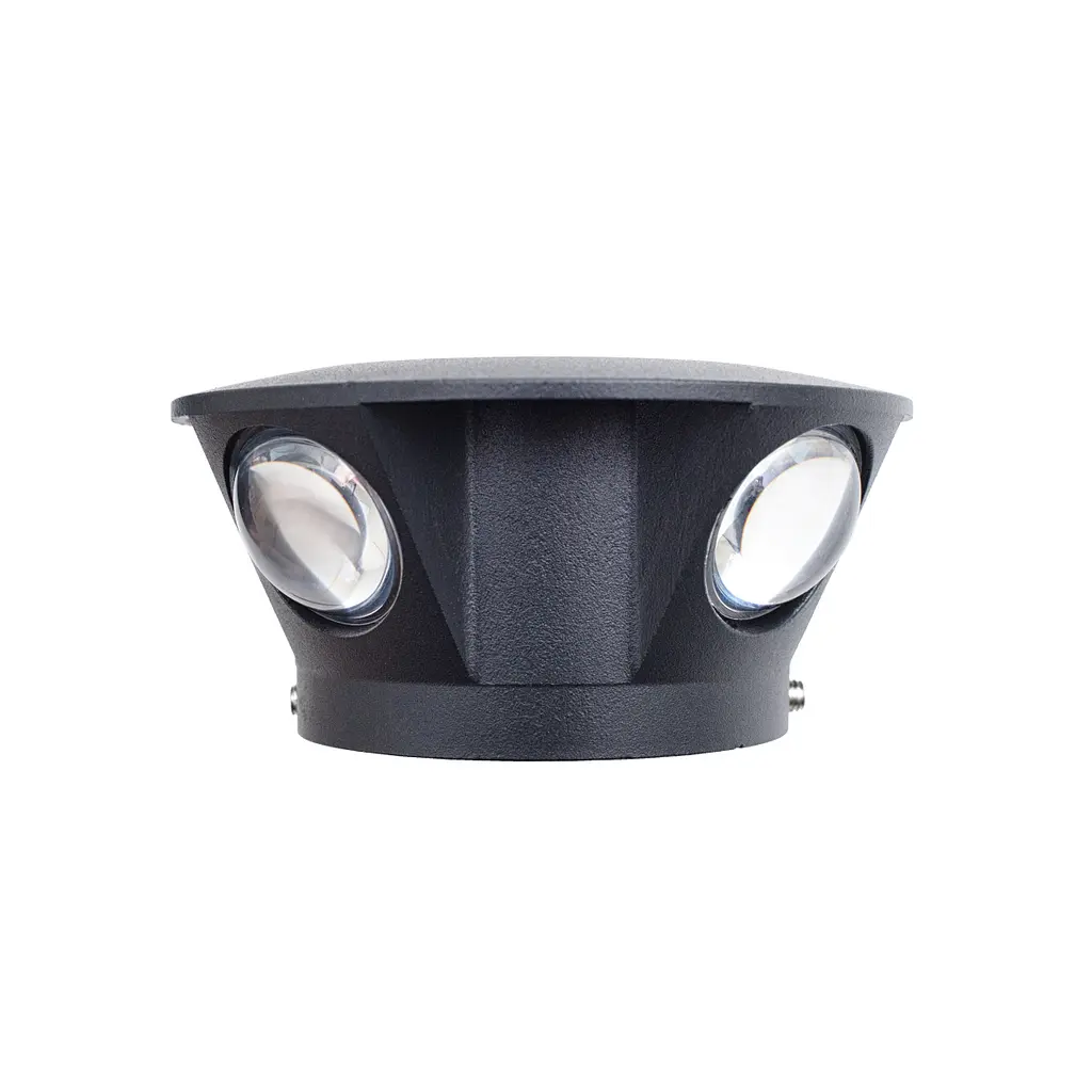 Підсвітка Brille фасадна Коло LED 5W WW IP54 BK (AL-618) - фото 4