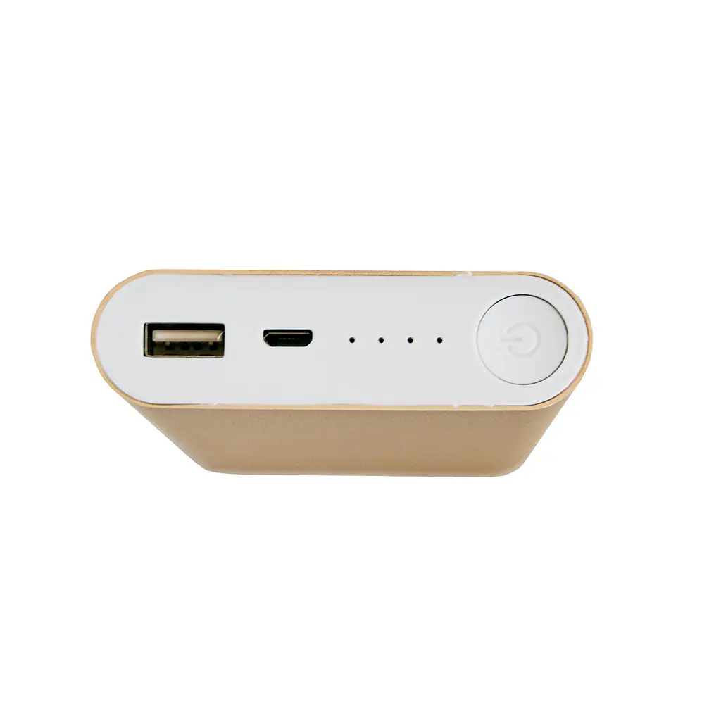 Повербанк зовнішній акумулятор золотистий 20800 mAh Powerbank MLpro 2642 зарядка переносна - фото 3