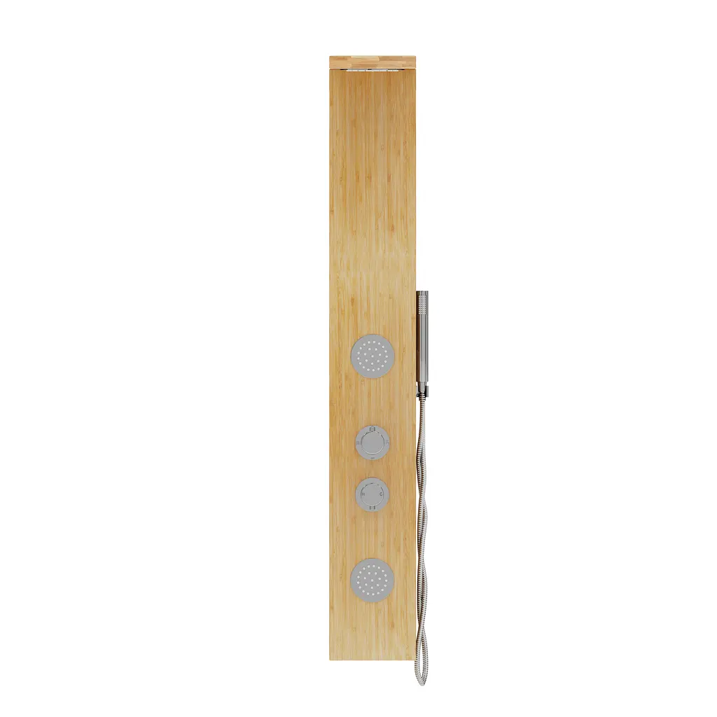Душова панель Corsan Balti 2.0 bamboo хром B001MCH - фото 2