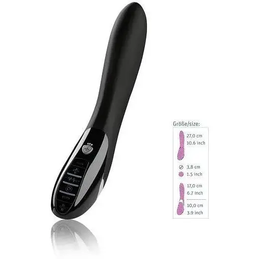 Вибратор с электростимуляцией Mystim Electric Eric eStim Black миостимулятор - фото 3