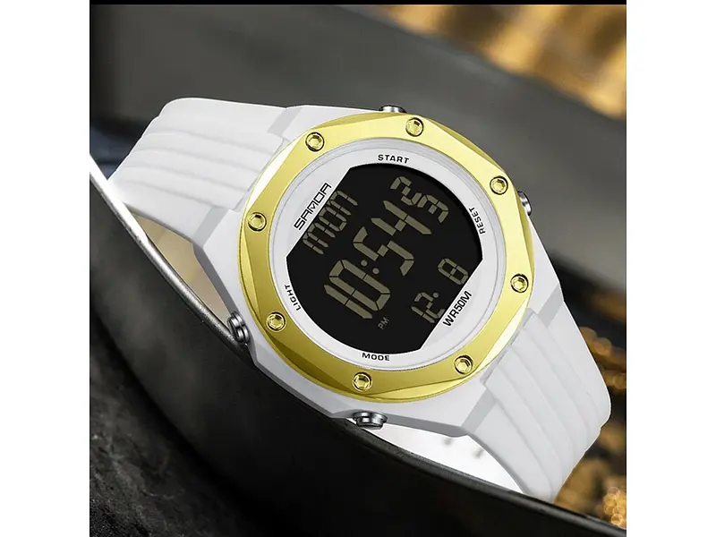 Наручные часы мужские 6093 White-Gold Sanda acs0030959 - фото 5