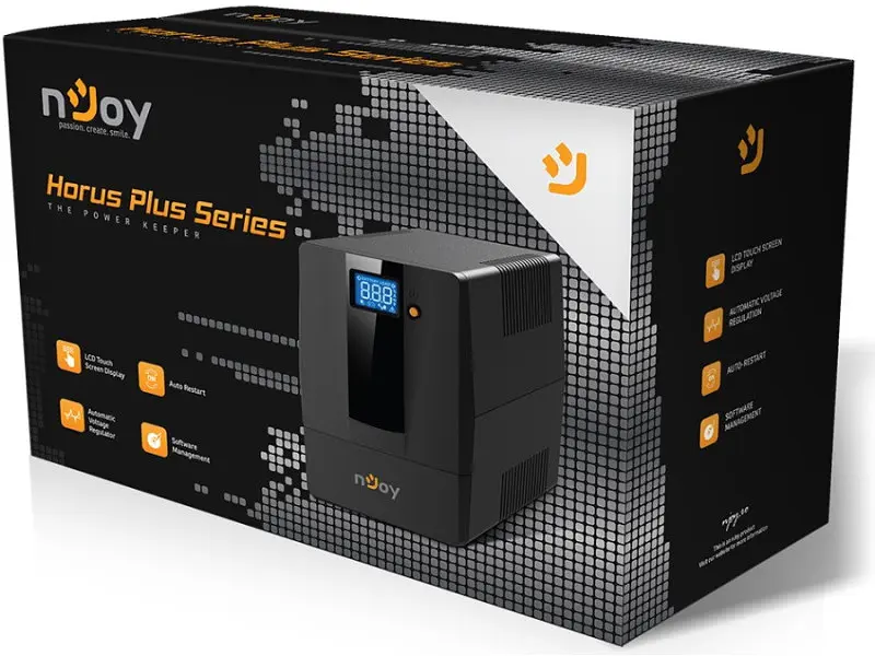 Лінійно-інтерактивний ДБЖ Njoy Horus Plus 1000 (PWUP-LI100H1-AZ01B) - фото 5