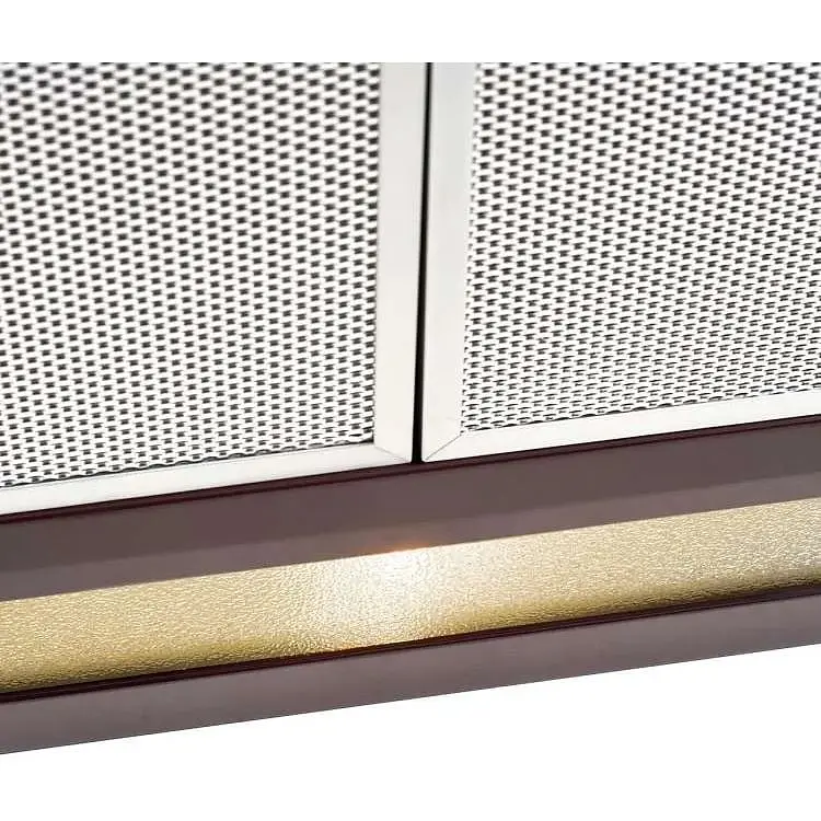 Вытяжка плоская Ventolux Roma 60 BR 2M LUX коричневая - фото 4