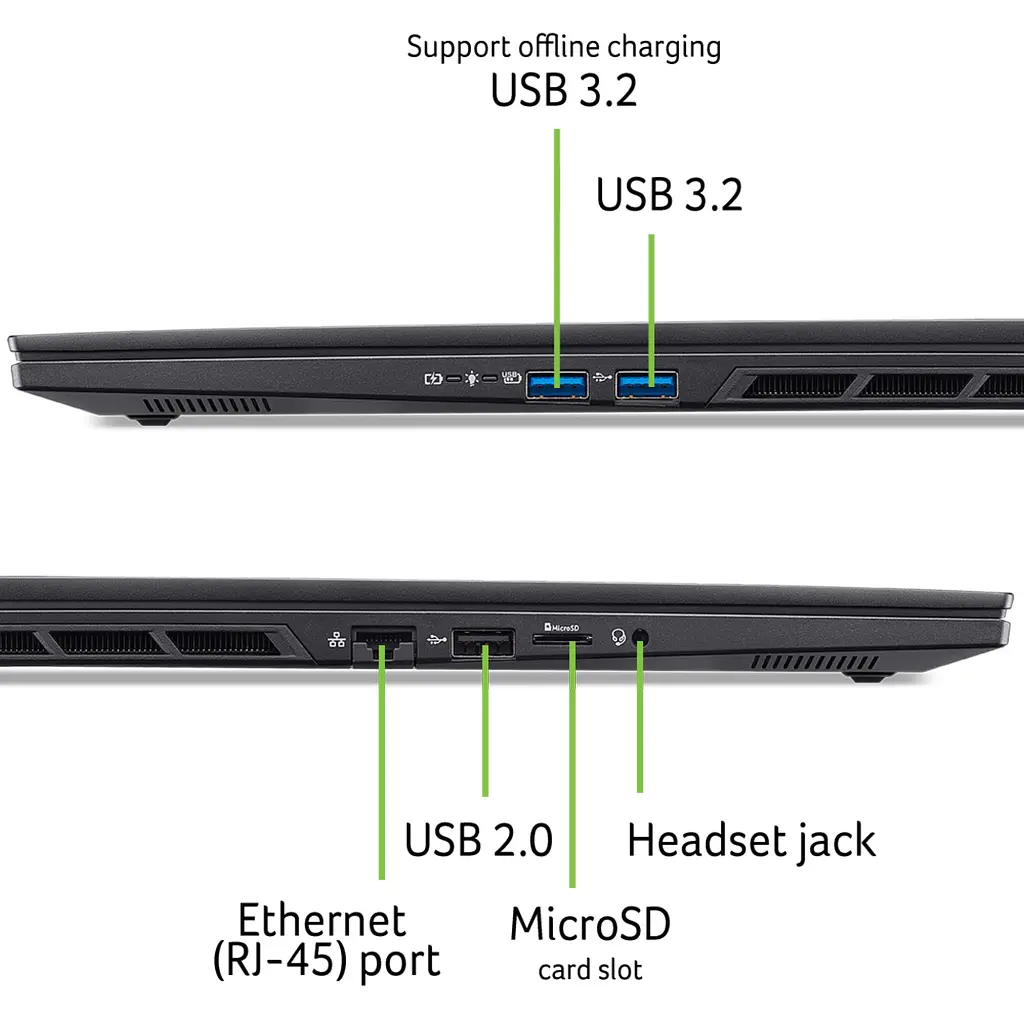 Ноутбук Acer Nitro 16S AN16S-61 (NH.QXVEU.003) - фото 12