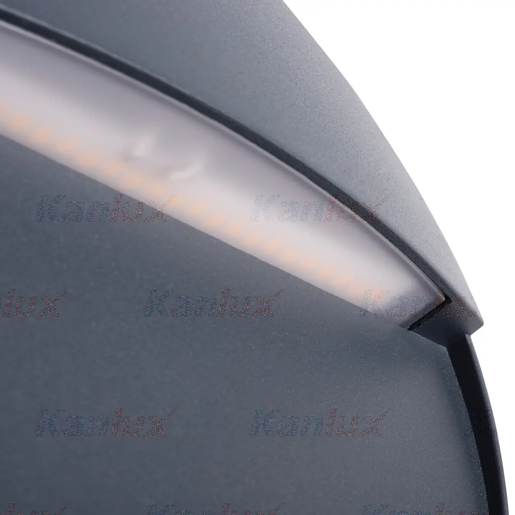 Настінний світильник DULI LED 6,5W-NW-O-GR-Kanlux - фото 2