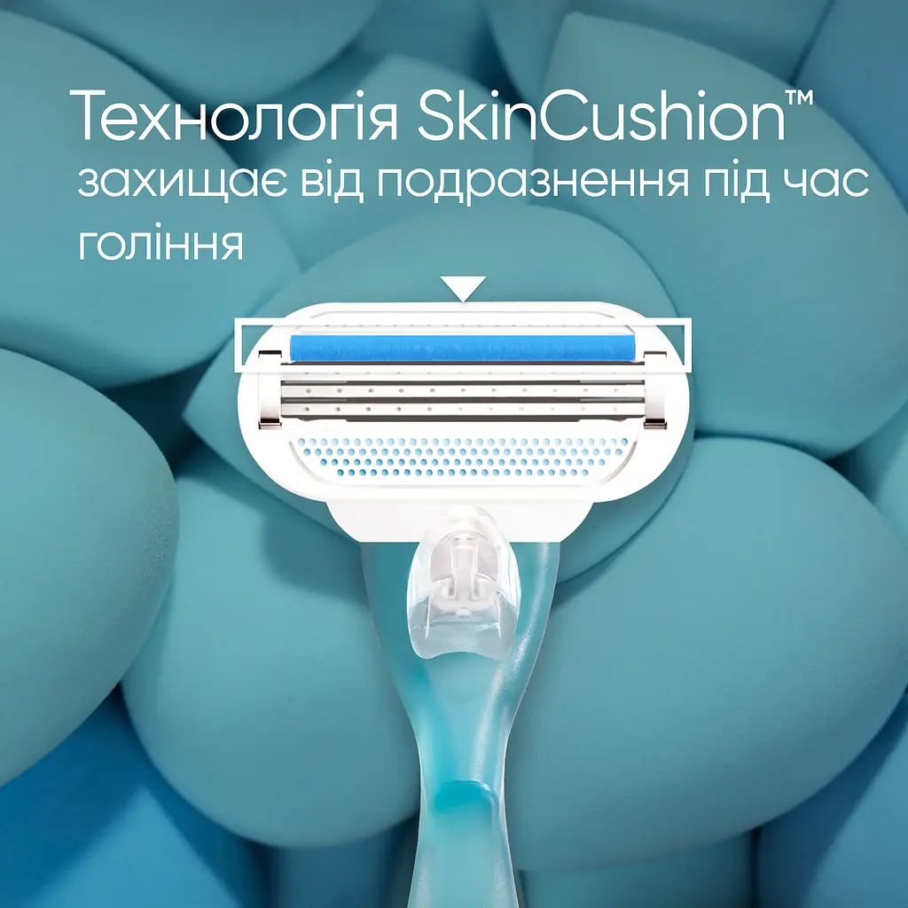 Станок для гоління Gillette Venus Classic з 3 змінними картриджами (81668637) - фото 4