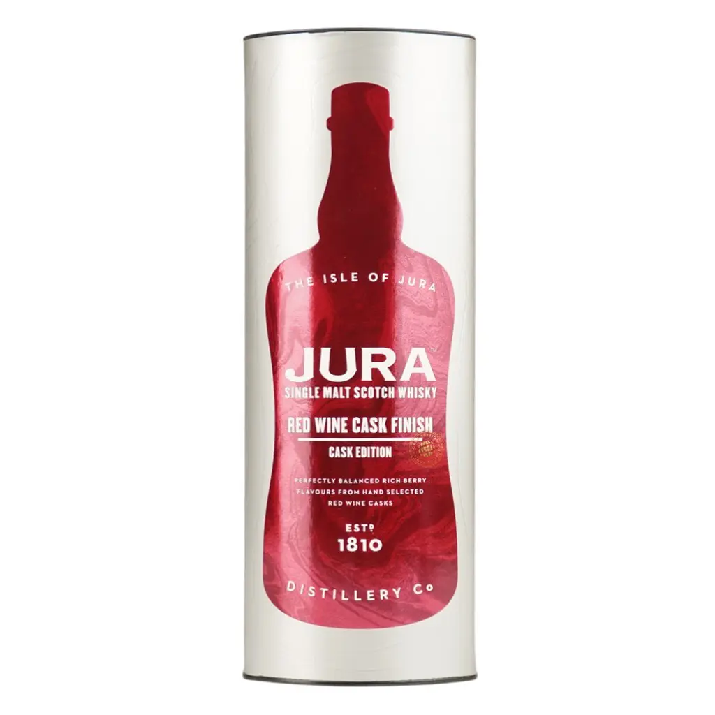 Виски Jura Red Wine Single Malt Scotch Whisky, 40%, 0,7 л (54773) - фото 3