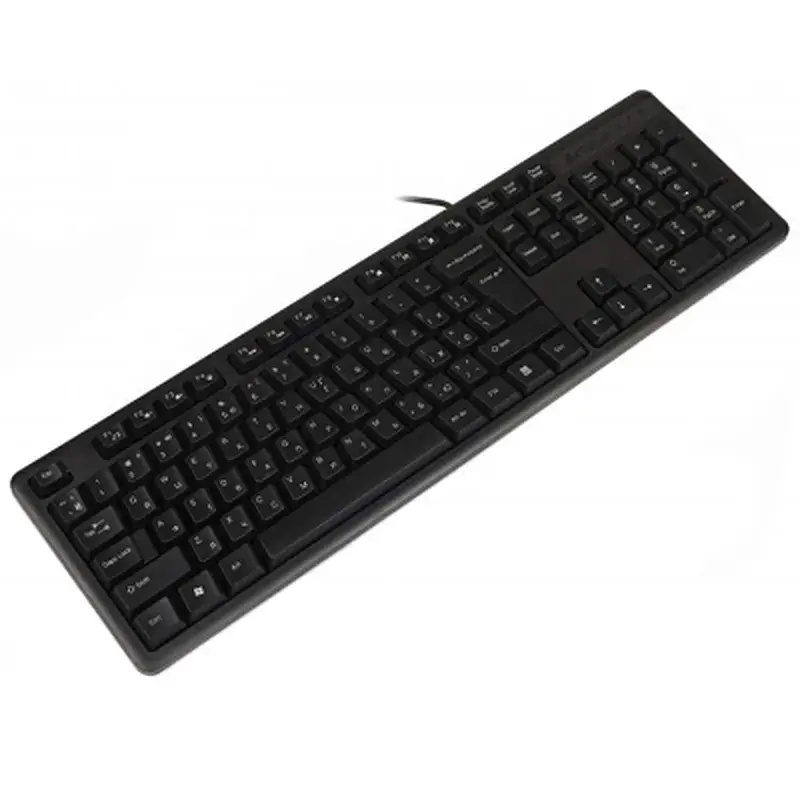 Клавіатура A4Tech KKS-3 USB Black (4711421985864) - фото 2