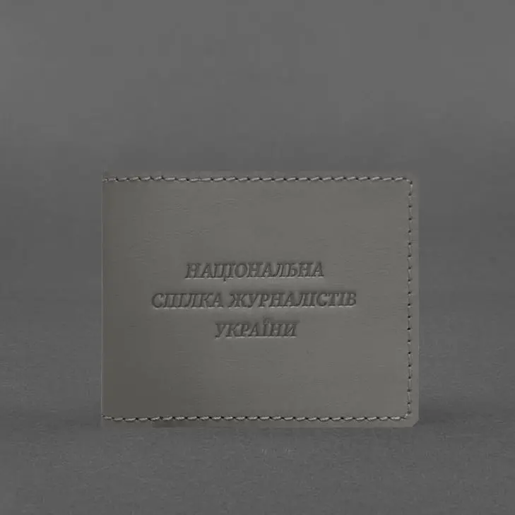 Кожаная обложка для удостоверения журналиста Сира - фото 5