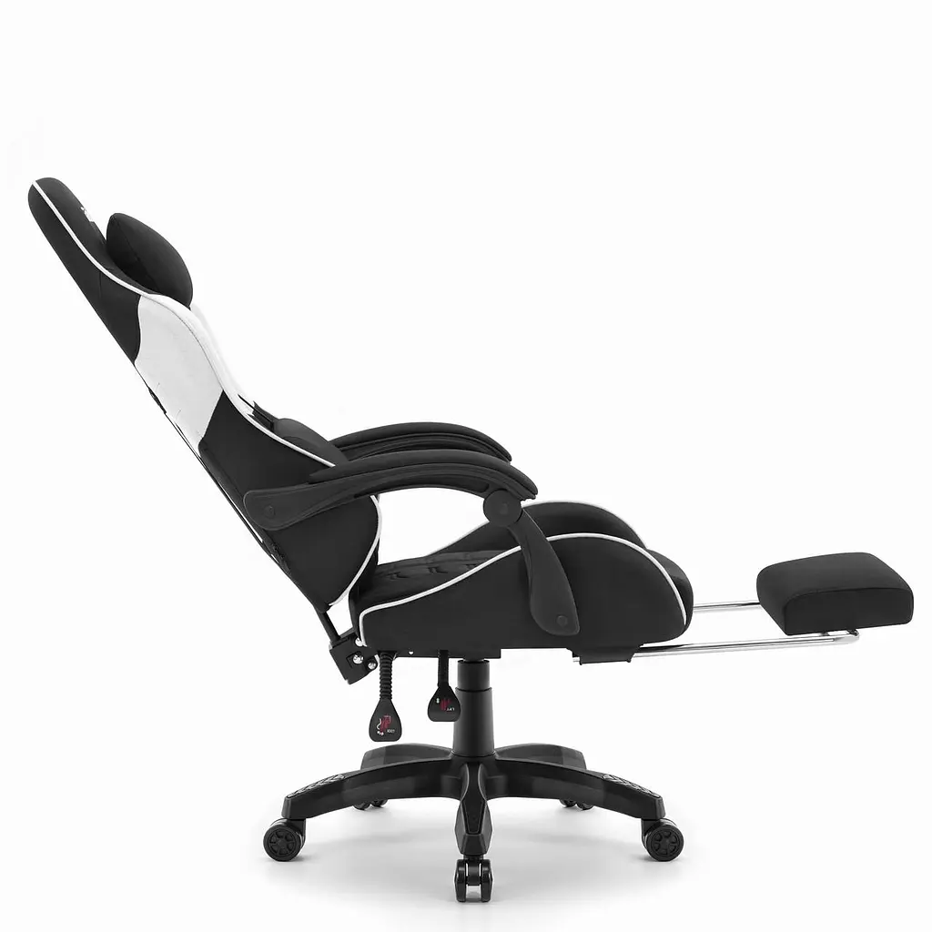 Кресло Cabro C501 Black-White ткань - фото 4