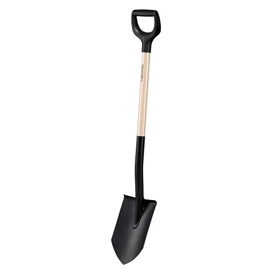 Лопата з дерев'яною ручкою Fiskars Solid™ (1066721) - фото 3