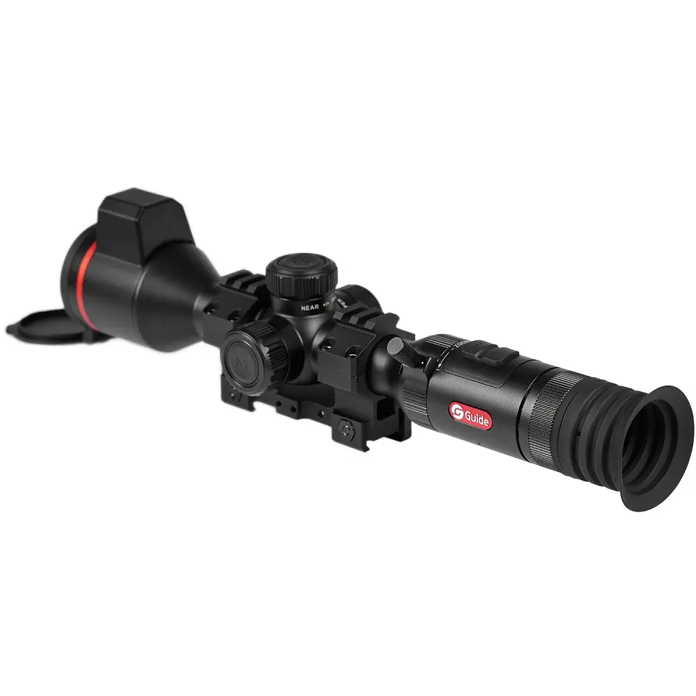 Прицел тепловизионный Guide TU435L 3.0 4.4-17.6x35 400x300@12μm с дальномером 1500 м - фото 2
