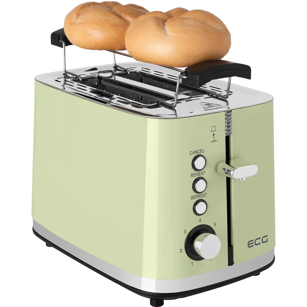 Тостер ECG ST 2766 Vintage Olive - фото 9