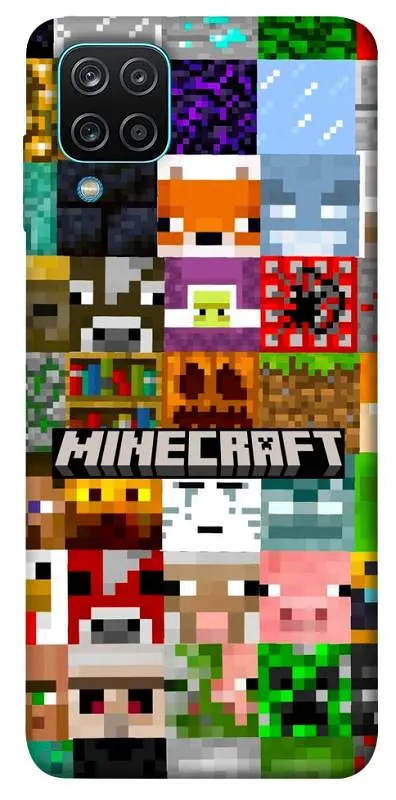 Чохол Demsky Minecraft collage для Samsung Galaxy A12