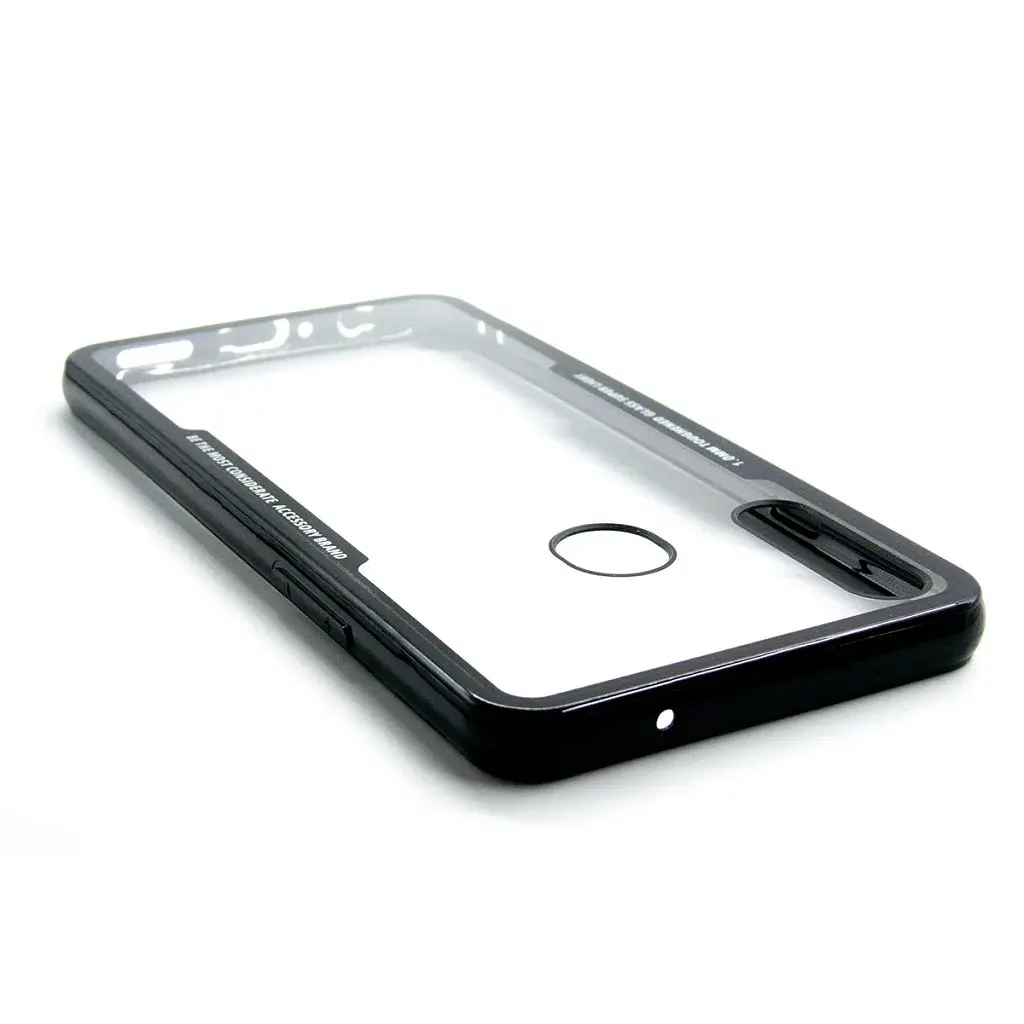 Чохол до мобільного телефона Dengos TPU для Samsung Galaxy A20s (black frame) (DG-TPU-TRP-26) - фото 3