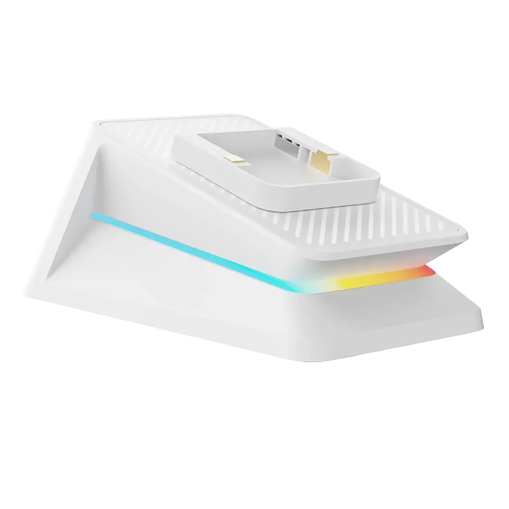 Миша бездротова RAPOO VT7+P5 Charging Dock White - фото 4