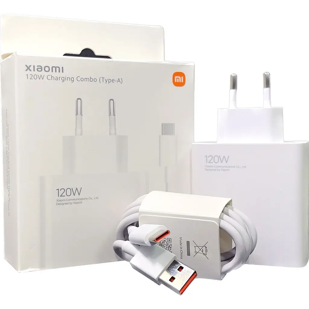 Мережевий зарядний пристрій Xiaomi HyperCharge 120W + Сable USB-A - USB-C White (BHR9462EU) [126898] - фото 6