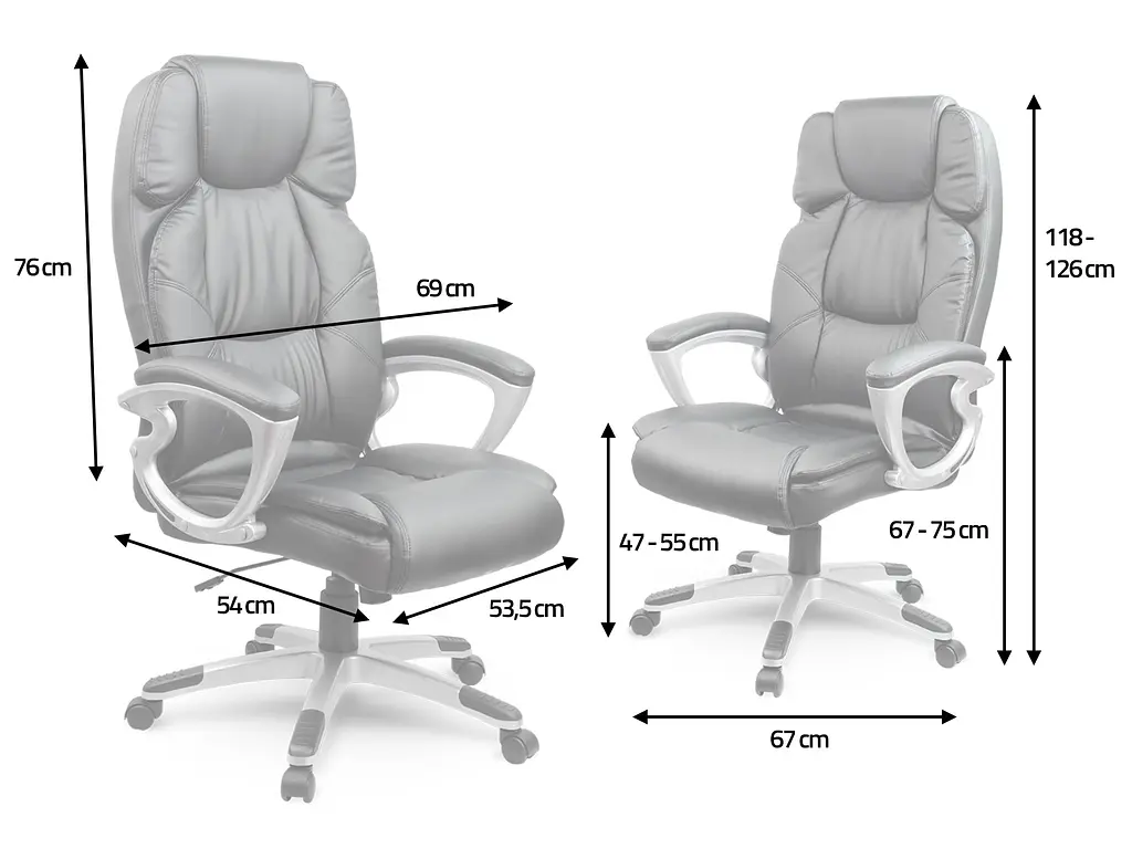 Офисное кресло Hanert Spark Brown - фото 6