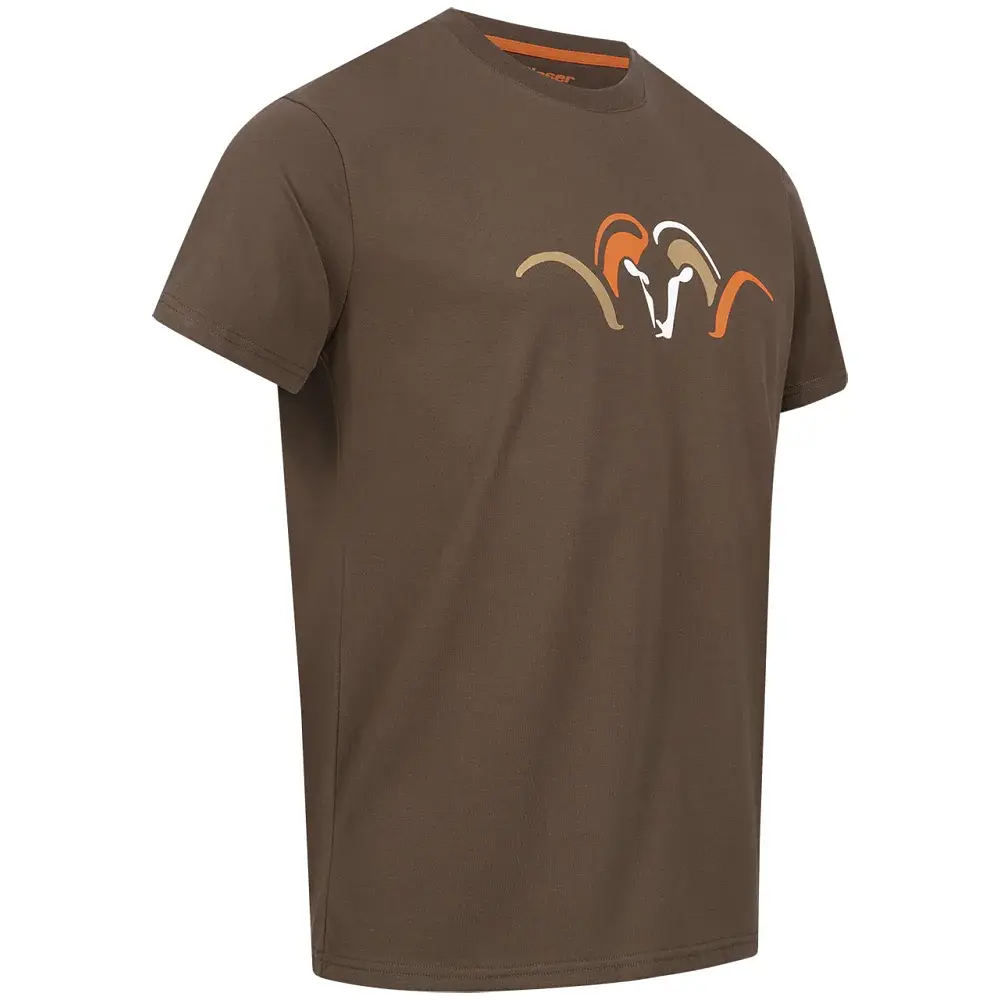 Футболка Blaser Active Outfits T25 ARGALI M Dark brown - фото 3